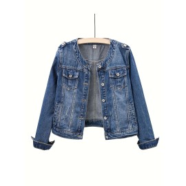 レディースデニムジャケット、カジ...