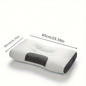 軽量枕、ニット製首保護枕、睡眠マッサージ枕芯、吸湿性と通気性のある家庭用枕、寝具、リビングルームとベッドルームの装飾枕